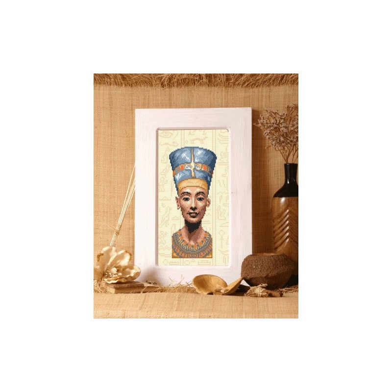 Cross Stitch Pattern Pdf Nefertiti Queen Of Egipt