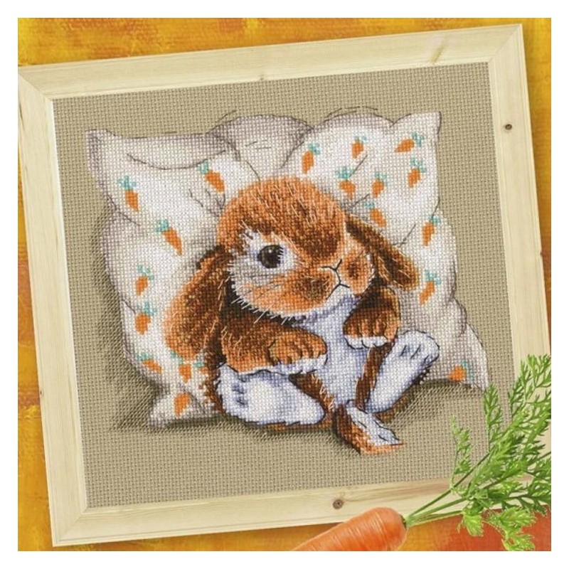Needlework Diy Cross Stitch Kit Full Embroidery Kits Rabbit - Temu