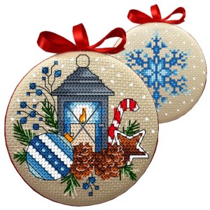 Cross stitch tapestry kit - Mischievous Santa Claus - Coricamo