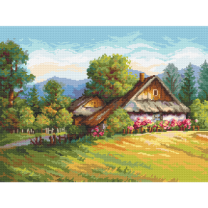 printed canvas, canvas for cross stitch, canvas for emobroidery - Coricamo