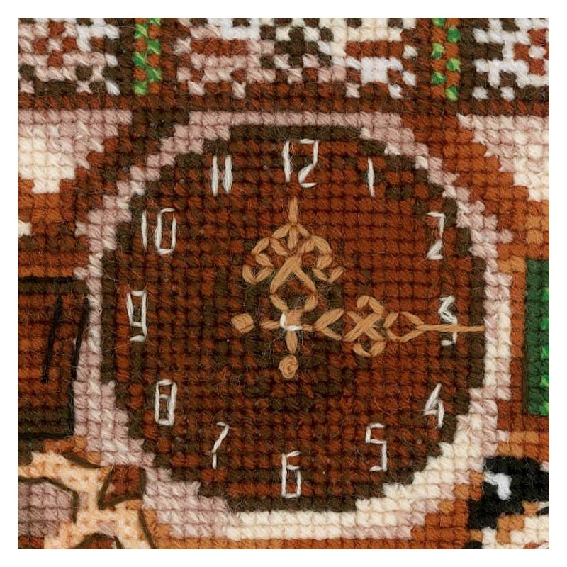 Alarm Clock - Riolis Counted Cross Stitch Kit