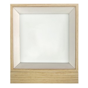 3204268B Wooden frame 11,5x13,5 cm standing white