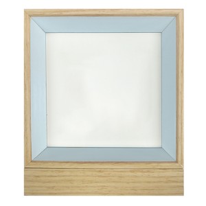 3204268N Wooden frame 11,5x13,5 cm standing blue