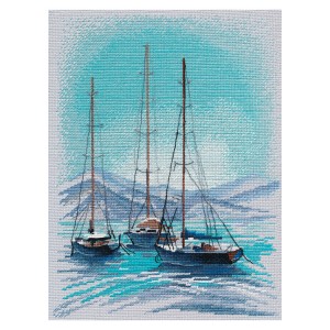 OV 1508 Cross stitch kit - Azure bay