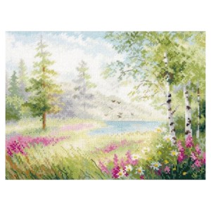 Cross Stitch Kit Alisa - Morning on the Coast, 3-16 shops