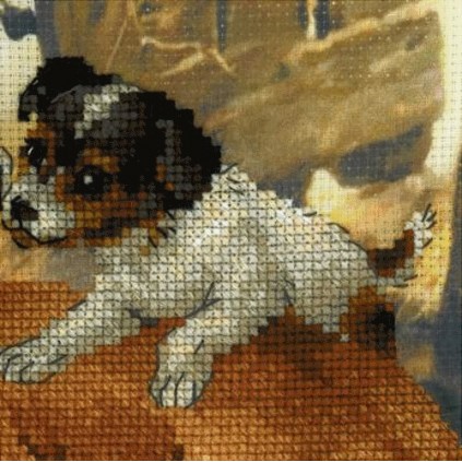 Cross stitch kit - Friends - Coricamo