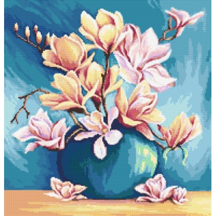Z 8249 Cross Stitch Kit - γοητεία Magnolia