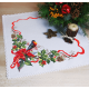 ZU 8381 Cross stitch kit - Napkin - Christmas evening