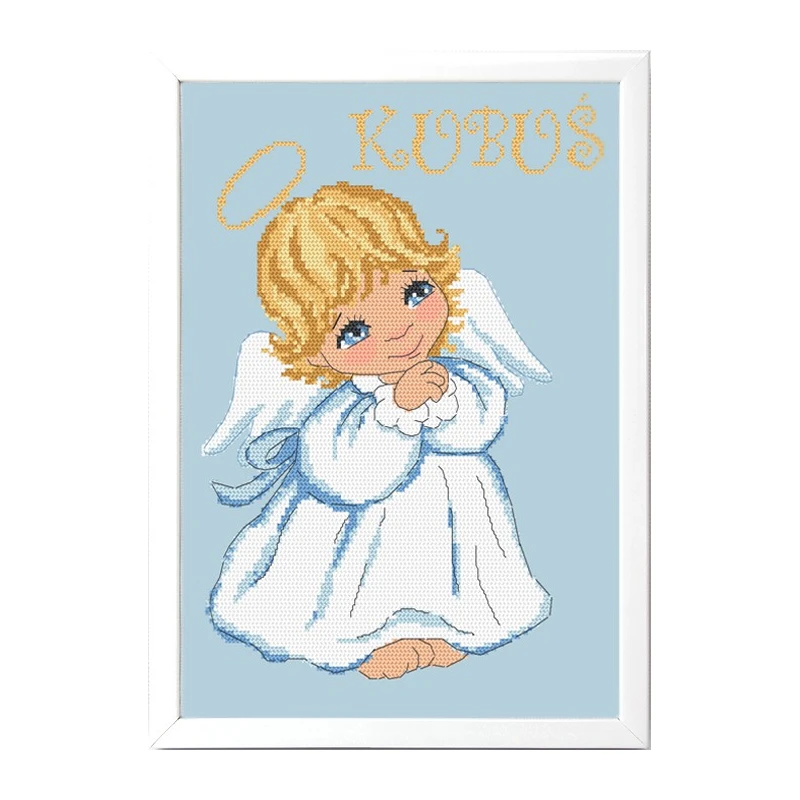 Angel Love Counted Cross Stitch Pattern Book, Life's Little