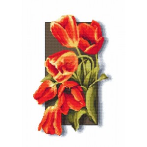 Z 10115 Cross Stitch Kit - Tulpan 3D