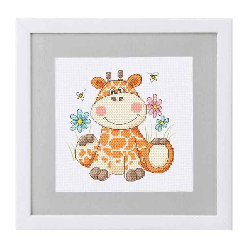 Giraffe Cross Stitch Kit for Beginners