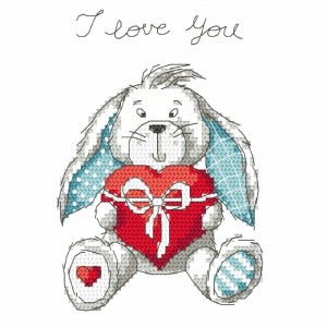 Cross stitch kit - Love you forever - Coricamo