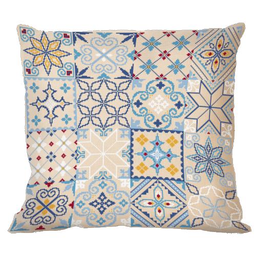 Cross Stitch Pattern Pillow Pillow Spring Flowers