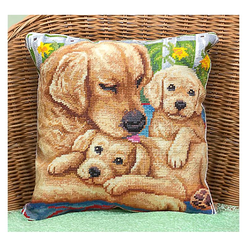 Golden Retriever Cross Stitch Kit - Cross Stitch Patterns