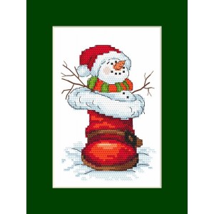 cross stitch patterns for Christmas cards for download in pdf - Coricamo