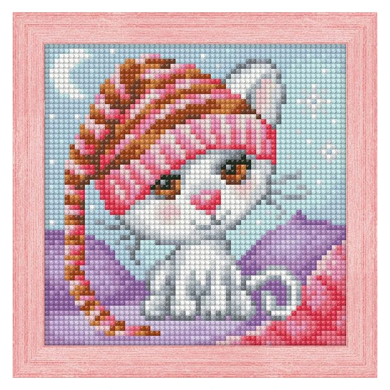 Diamond painting kit - Sleepy cat - Coricamo