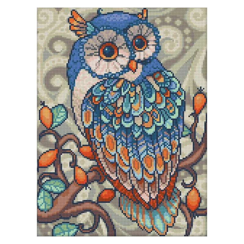 Dream Fun DIY 5D Diamond Painting Kits for Kids Adults, Owl