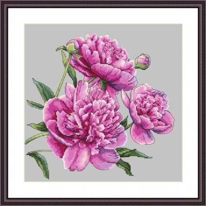 Needlework, Diy Cross Stitch Kit, Full Embroidery Kits, Gorgeous Peony  Peacock Pattern Cross Stitching Kits Printed On Canvas Cotton Thread  Painting Home Decor - Temu Portugal