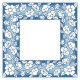 Zu 10629 Cross Stitch Kit - Servett med blommor