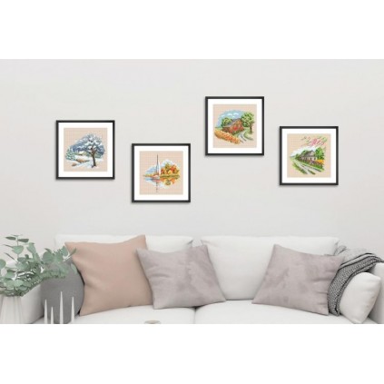 Zn 10295 Cross Stitch Tapestry Kit - Seasons - Sunny Summer