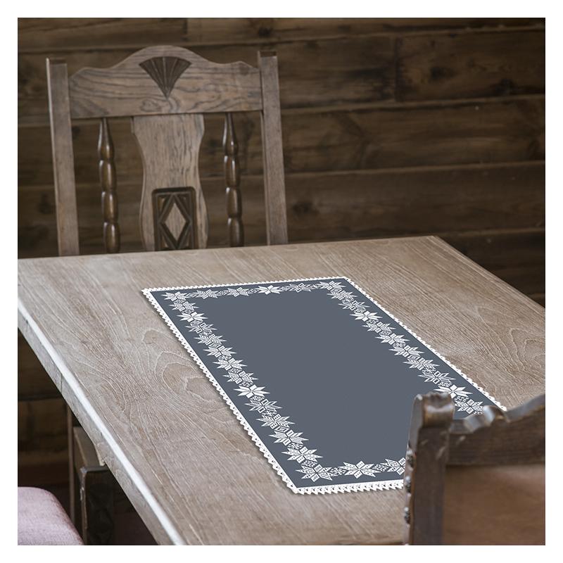 Cross stitch kit - Table runner with wild flowers