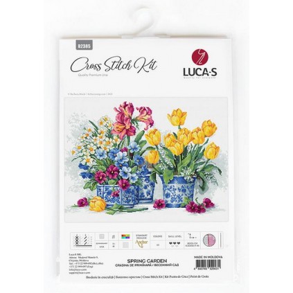 Cross Stitch Kit Kids Luca-s, Cross Stitch Kits for Beginners 