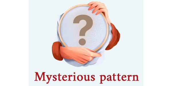 Cross stitch a mysterious pattern